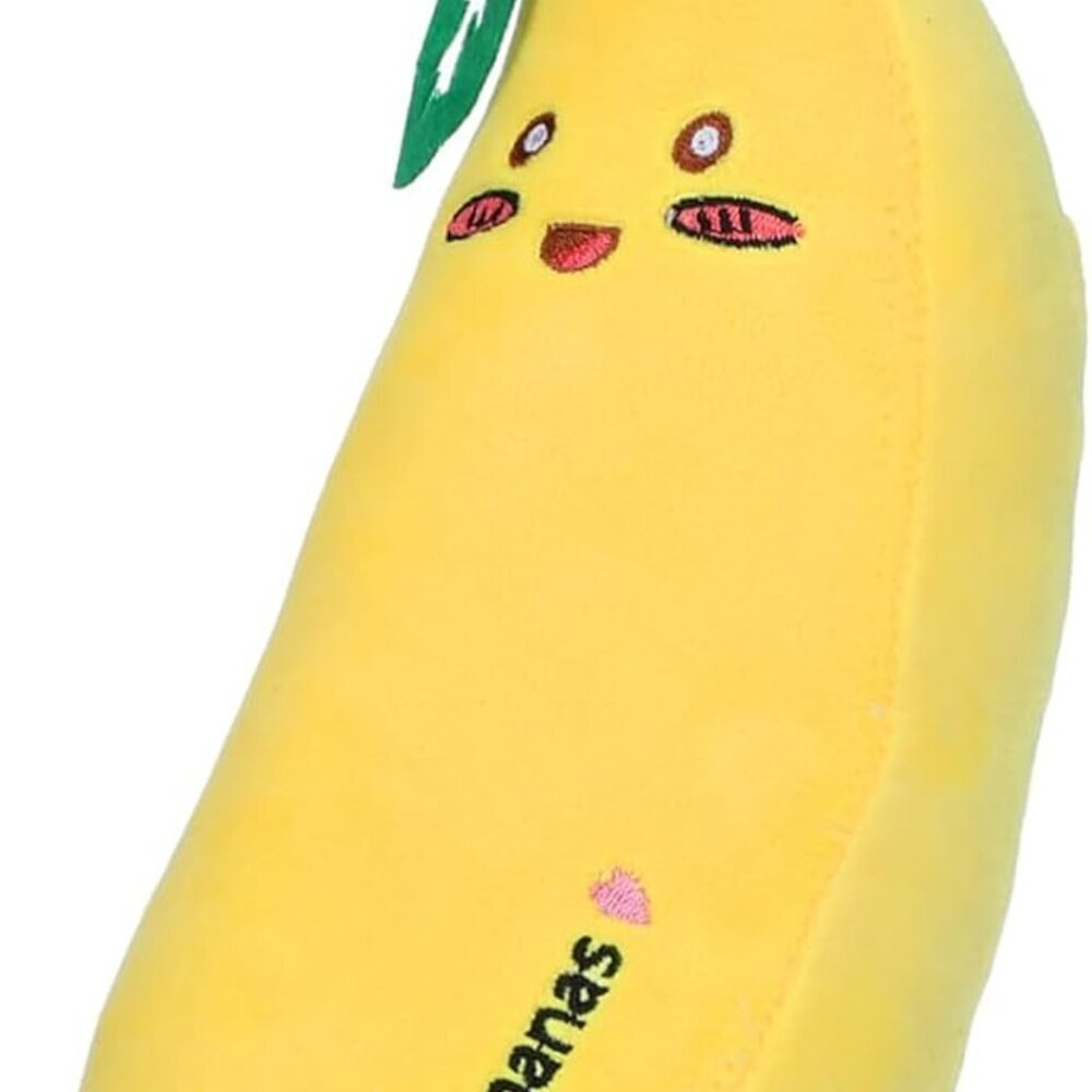 Cute Banana Throw Pillow Plush Pillow for Couch Bed Living Room Decorative